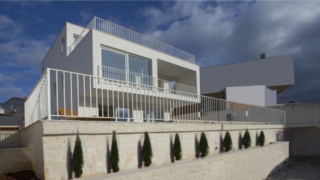 Luxury villa with sea view, 1st row 50m