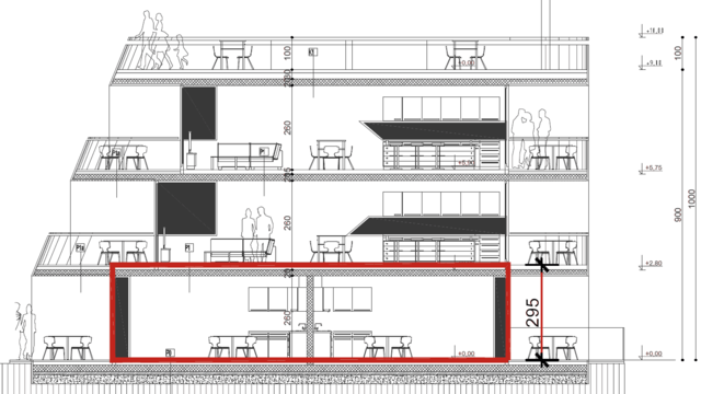 Luxury apartment in the 1st row by the sea, Vir